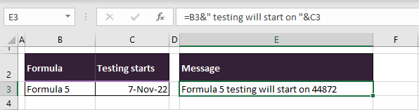 Combine Date with Text in Excel (2 Easy Ways) 1 Combine Date with Text in Excel