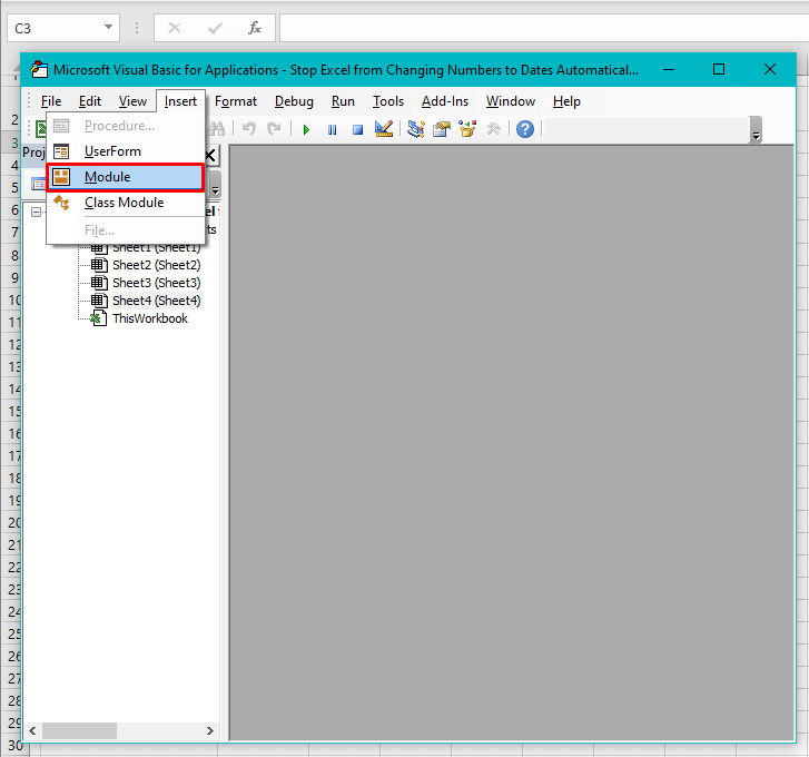 Stop Excel from Changing Numbers to Dates Automatically 12 Using VBA