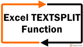 Excel TEXTSPLIT Function