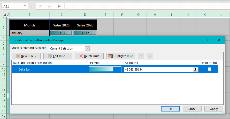 Remove Conditional Formatting in Excel (7 Easy Ways) 15 Method #2: Using Manage Rules Option