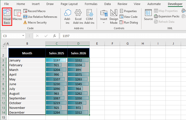 Remove Conditional Formatting in Excel (7 Easy Ways) 26 Method #7: Using VBA
