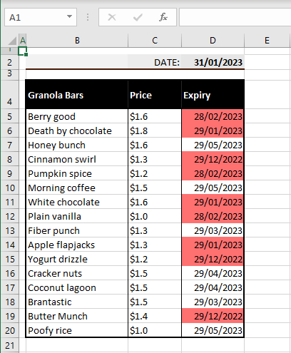 How to Highlight Expiry Dates in Excel (Step-by-Step) 7 Highlight Expired and Close-to-Expiry Dates