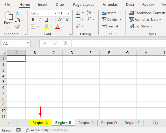 How to Change Tab Color in Excel (3 Easy Ways + Shortcut) 6 Using Right Click Context Menu
