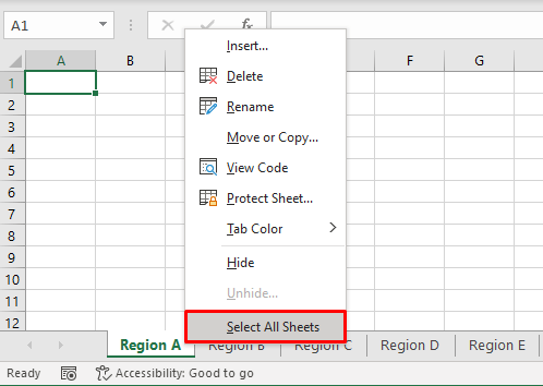 How to Change Tab Color in Excel (3 Easy Ways + Shortcut) 22 Change Color of Multiple Sheet Tabs