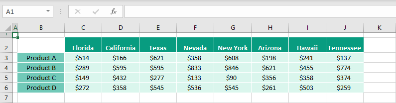 How to Transpose Data in Excel (3 Quick & Easy Ways) 1 How to Transpose Data in Excel
