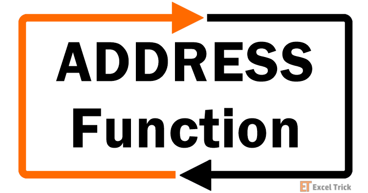 Excel ADDRESS Function – How To Use 1 Excel ADDRESS Function