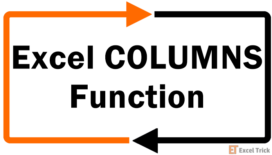 Excel COLUMNS Function – How To Use 26 Excel-COLUMNS-Function