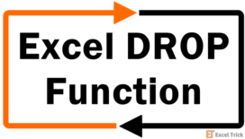 Excel DROP Function – How To Use 24 Excel DROP Function
