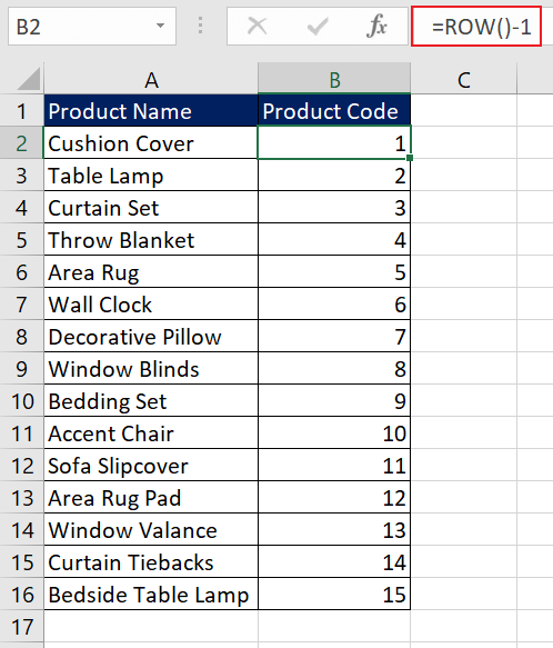 Excel ROW Function – How To Use 6 Adding Value on Every 3rd Position