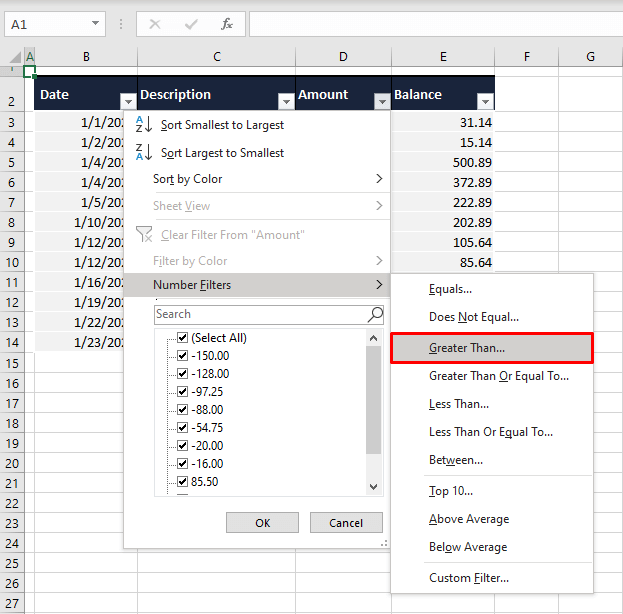 How to Sum Only Positive (or Negative) Numbers in Excel 12 Method #2 – Using Excel Table Feature
