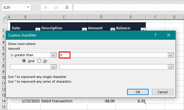 How to Sum Only Positive (or Negative) Numbers in Excel 13 Method #2 – Using Excel Table Feature