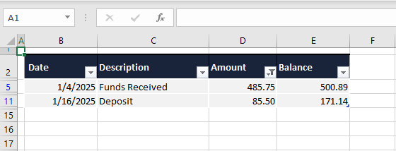 How to Sum Only Positive (or Negative) Numbers in Excel 14 Method #2 – Using Excel Table Feature