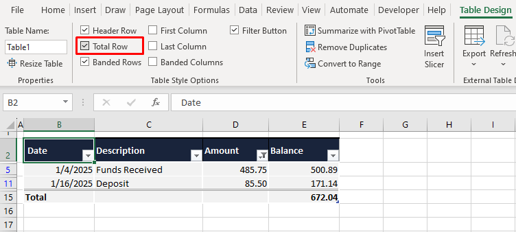 How to Sum Only Positive (or Negative) Numbers in Excel 15 Method #2 – Using Excel Table Feature