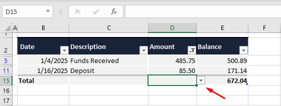 How to Sum Only Positive (or Negative) Numbers in Excel 16 Method #2 – Using Excel Table Feature