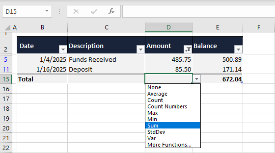 How to Sum Only Positive (or Negative) Numbers in Excel 17 Method #2 – Using Excel Table Feature