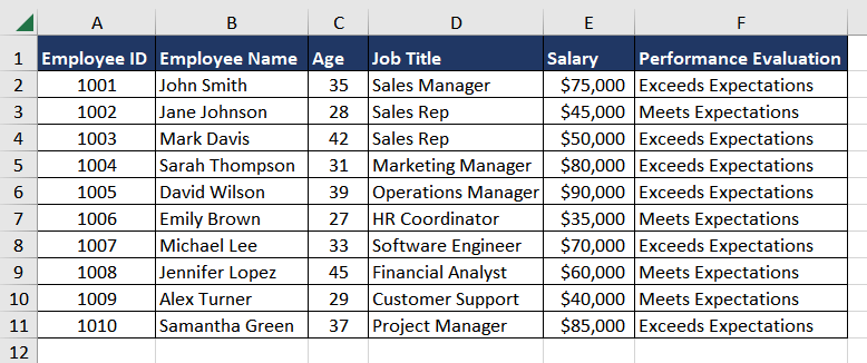 Excel VSTACK Function – How To Use 12 Example 4 - Merging Data Across Worksheets Using VSTACK Function