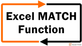 Excel MATCH Function – How To Use 54 Excel MATCH Function